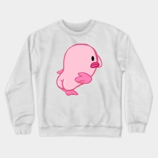 Twerking Blobfish Crewneck Sweatshirt